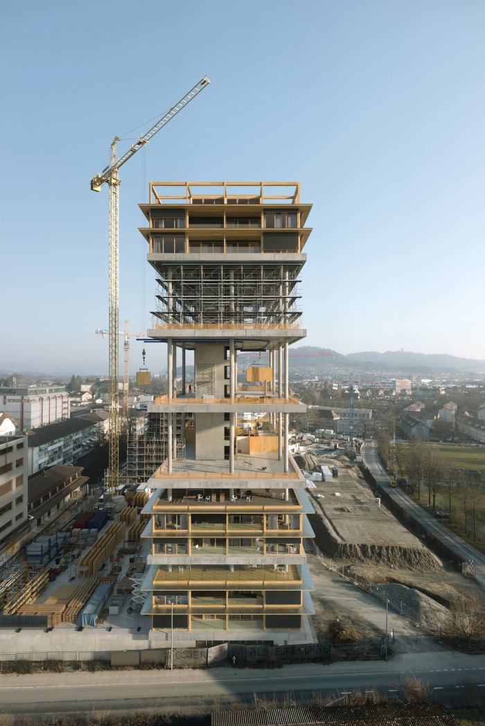 TEN 500 Year Tower Cooperative Housing Bern 2020