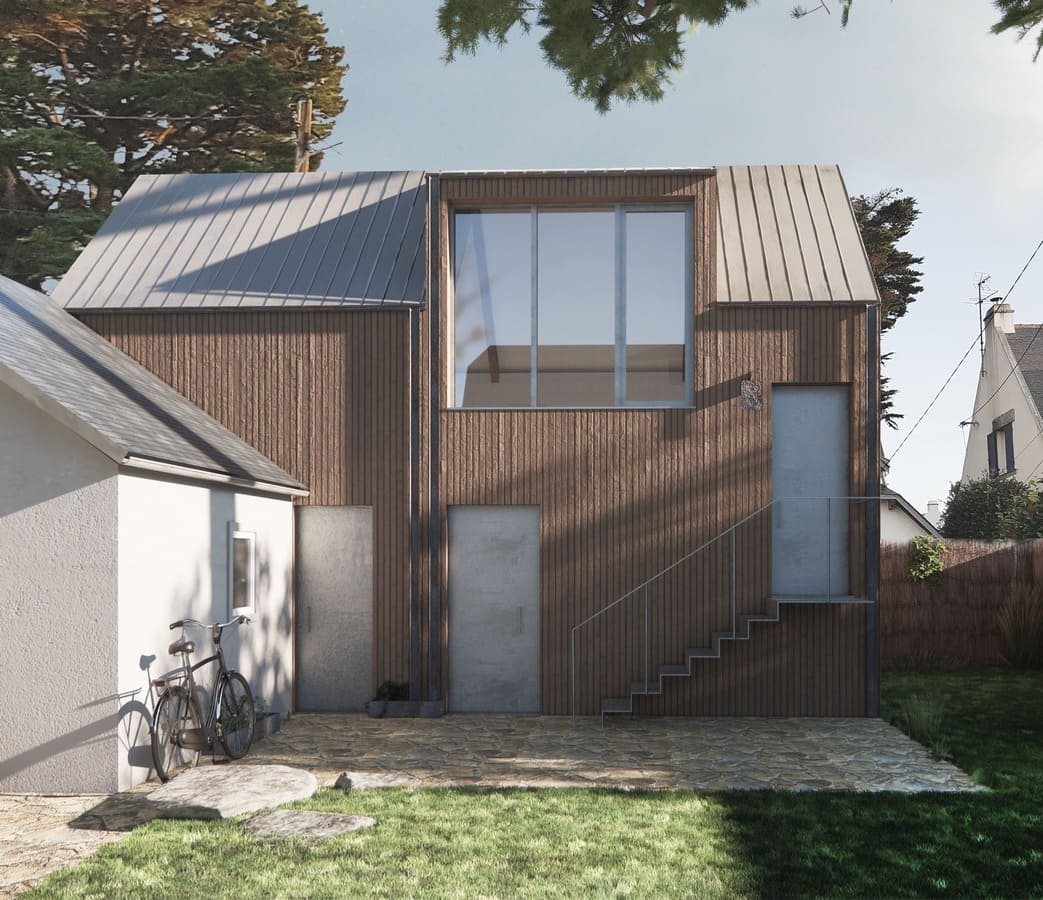 9. QUI Little house on the beach in Britanny